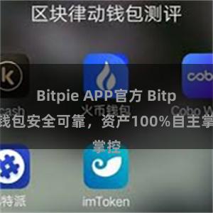 Bitpie APP官方 Bitpie钱包安全可靠，资产100%自主掌控