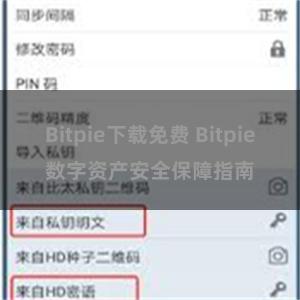 Bitpie下载免费 Bitpie数字资产安全保障指南