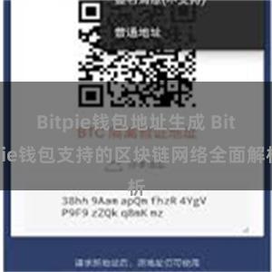 Bitpie钱包地址生成 Bitpie钱包支持的区块链网络全面解析