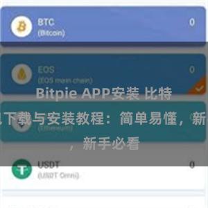 Bitpie APP安装 比特派钱包下载与安装教程：简单易懂，新手必看