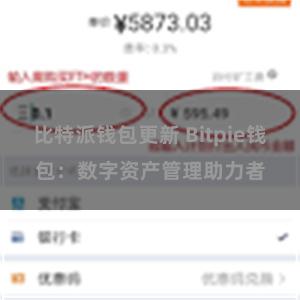 比特派钱包更新 Bitpie钱包：数字资产管理助力者