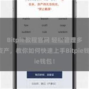 Bitpie教程官网 轻松管理多链资产，教你如何快速上手Bitpie钱包！