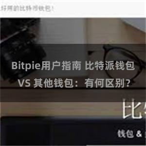 Bitpie用户指南 比特派钱包 VS 其他钱包：有何区别？