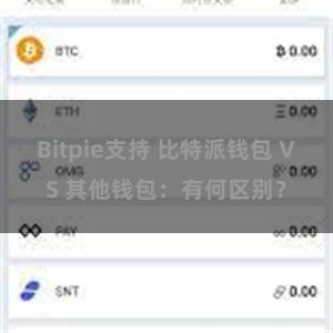 Bitpie支持 比特派钱包 VS 其他钱包：有何区别？